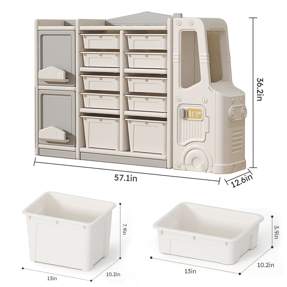 Children's toy storage cabinets