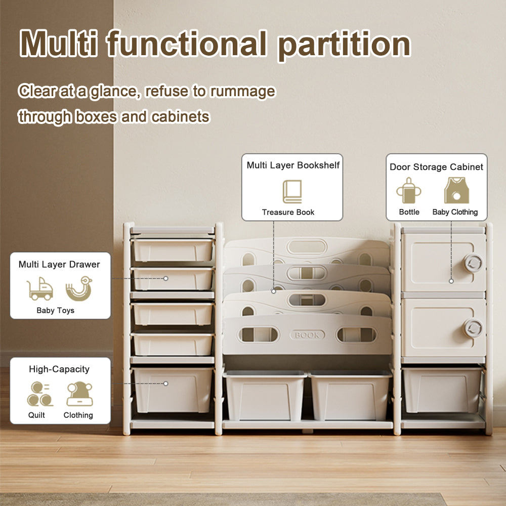 Children's toy storage cabinets